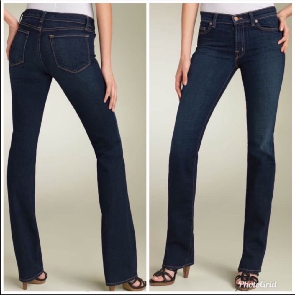 𝅺J. Brand Women’s Straight Leg Jeans Dark Wash Women’s Size 27